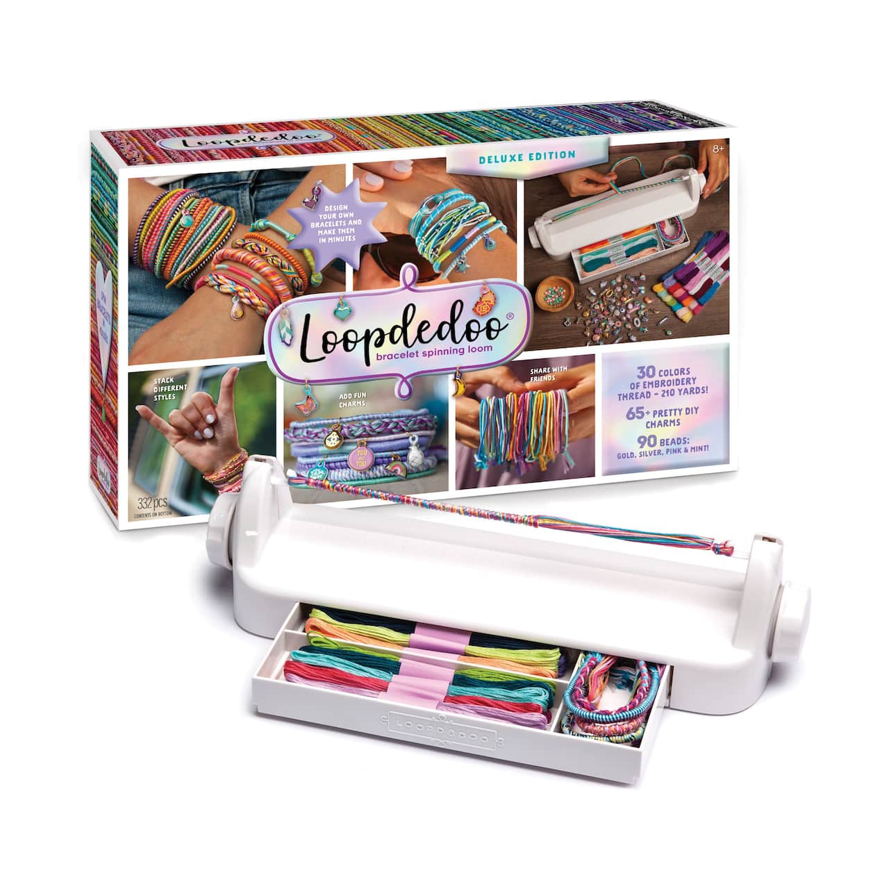 Loopdedoo® Deluxe Edition Bracelet Spinning Loom